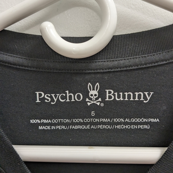 Psycho Bunny Long sleeve Tee with Bunny Logo - Picture 2 of 2